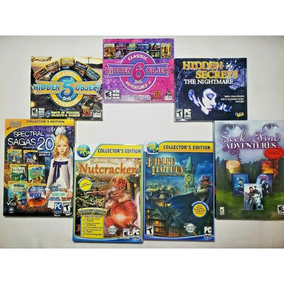 Y2k Lot 39 Hidden Object Mysteries Mystery Adventure Game PC Games CD Computer - Picture 9 of 9